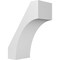 Ekena Millwork 5 1/2-in. W x 10-in. D x 14-in. H Westlake Architectural Grade PVC Knee Brace BRCP055X10X14WTL - alternate 1